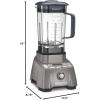 imageCuisinart Blender for Shakes Smoothies ampamp More 35 Peak Hurricane Pro Blender Gunmetal CBT2000P1Gun Metal