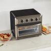 imageAir Fryer  Convection Toaster Oven by Cuisinart 71 Oven with Bake Grill Broil ampamp Warm Options Stainless Steel TOA60Black