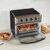imageAir Fryer  Convection Toaster Oven by Cuisinart 71 Oven with Bake Grill Broil ampamp Warm Options Stainless Steel TOA60Black