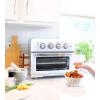 imageAir Fryer  Convection Toaster Oven by Cuisinart 71 Oven with Bake Grill Broil ampamp Warm Options Stainless Steel TOA60White