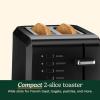 imageCuisinart 2Slice Toaster Compact White CPT122Black
