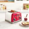imageCuisinart 4 Slice Toaster Oven Metallic Red CPT180MRP1