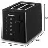 imageCuisinart 4Slice Touchscreen Toaster Black CPTT40P12Slice