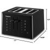 imageCuisinart 4Slice Touchscreen Toaster Black CPTT40P14Slice