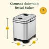 imageCuisinart Bread Maker Machine Compact and Automatic Customizable Settings Up to 2lb Loaves CBK110NASCompact