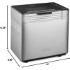 imageCuisinart Bread Maker Machine Compact and Automatic Customizable Settings Up to 2lb Loaves CBK110NASConvection