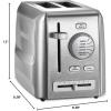imageCuisinart CPT640P1 4Slice Custom Select Toaster Stainless Steel2 Slice Toaster