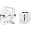 imageCuisinart HM70 Power Advantage 7Speed Hand Mixer SilverWhiteWhite