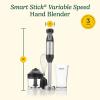 imageCuisinart Hand Blender Smart Stick 2Speed  Powerful ampamp Easy to Use Stick Immersion BlenderforShakes Smoothies Puree Baby Food Soups ampamp Sauces Silver CSB175SVP1Stainless Steel