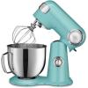 imageCuisinart SM50CO Precision Master 55Quart 12Speed Stand Mixer with Mixing Bowl Chefs Whisk Flat Mixing Paddle Dough Hook and Splash Guard with Pour Spout Blushing Coral ManualPeriwinkle Blue