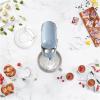imageCuisinart SM50CO Precision Master 55Quart 12Speed Stand Mixer with Mixing Bowl Chefs Whisk Flat Mixing Paddle Dough Hook and Splash Guard with Pour Spout Blushing Coral ManualFrosted Blue