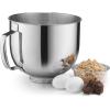 imageCuisinart SM50CO Precision Master 55Quart 12Speed Stand Mixer with Mixing Bowl Chefs Whisk Flat Mixing Paddle Dough Hook and Splash Guard with Pour Spout Blushing Coral ManualBlushing Coral