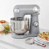 imageCuisinart SM50CO Precision Master 55Quart 12Speed Stand Mixer with Mixing Bowl Chefs Whisk Flat Mixing Paddle Dough Hook and Splash Guard with Pour Spout Blushing Coral ManualDove Gray