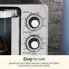 imageCuisinart TOB40N Custom Classic Toaster Oven Broiler Brushed Stainless and BlackToaster Oven