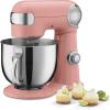 imageCuisinart SM50CO Precision Master 55Quart 12Speed Stand Mixer with Mixing Bowl Chefs Whisk Flat Mixing Paddle Dough Hook and Splash Guard with Pour Spout Blushing Coral ManualBlushing Coral