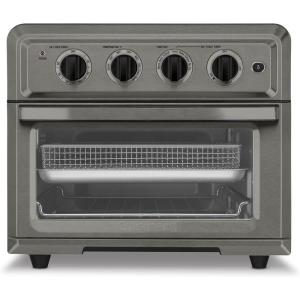 imageAir Fryer  Convection Toaster Oven by Cuisinart 71 Oven with Bake Grill Broil ampamp Warm Options Stainless Steel TOA60Black