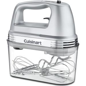 imageCuisinart HM70 Power Advantage 7Speed Hand Mixer SilverWhiteBrushed Chrome