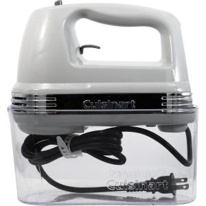imageCuisinart HM70 Power Advantage 7Speed Hand Mixer SilverWhiteCool Grey
