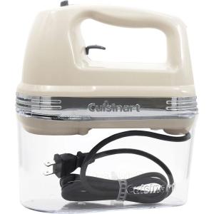 imageCuisinart HM70 Power Advantage 7Speed Hand Mixer SilverWhiteCream