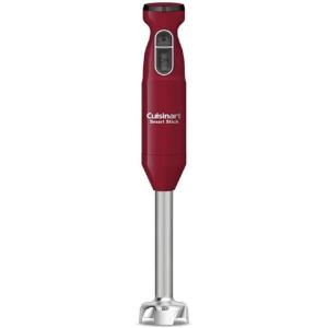 imageCuisinart Hand Blender Smart Stick 2Speed  Powerful ampamp Easy to Use Stick Immersion BlenderforShakes Smoothies Puree Baby Food Soups ampamp Sauces Silver CSB175SVP1Red