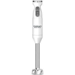 imageCuisinart Hand Blender Smart Stick 2Speed  Powerful ampamp Easy to Use Stick Immersion BlenderforShakes Smoothies Puree Baby Food Soups ampamp Sauces Silver CSB175SVP1White
