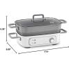 imageCuisinart GRMC3CB STACK5 Multifunctional Grill with Glass Lid