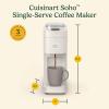 imageCUISINART Soho SingleServe Coffeemaker Black SS7BKTruffle