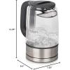 imageCuisinart Caskata PerfecTemp 17Liter Capacity Cordless 1500Watts for Fast Heat Up Stay Cool NonSlip Handle CPK17P1CKStainless Steel