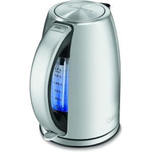 imageCuisinart Caskata PerfecTemp 17Liter Capacity Cordless 1500Watts for Fast Heat Up Stay Cool NonSlip Handle CPK17P1CKStainless Steel
