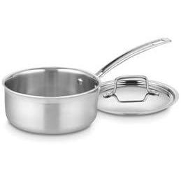imageCuisinart MCP1918N MultiClad Pro Stainless Steel 2Quart Saucepan with CoverStainless