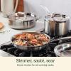 imageCuisinart 12 Piece Cookware Set MultiClad Pro Triple Ply Silver MCP12N12Piece