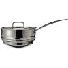 imageCuisinart MCP11120N MultiClad Pro Stainless Skillet 20cm Universal Double Boiler wCover