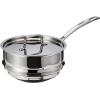 imageCuisinart MCP11120N MultiClad Pro Stainless Skillet 20cm Universal Double Boiler wCover