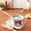 imageCuisinart MCP1918N MultiClad Pro Stainless Steel 2Quart Saucepan with CoverSaucepan wCover