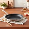 imageCuisinart MultiClad Pro 12quot wHelper Handle Skillet Inch Stainless SteelNonstick Skillet wHelper