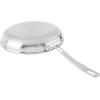 imageCuisinart MultiClad Pro 12quot wHelper Handle Skillet Inch Stainless SteelOpen Skillet