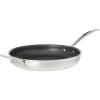 imageCuisinart MultiClad Pro 12quot wHelper Handle Skillet Inch Stainless SteelNonstick Skillet wHelper