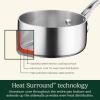 imageCuisinart French Classic TriPly Stainless 10Piece Cookware Set SilverCookware Set