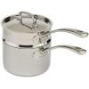 imageCuisinart French Classic TriPly Stainless 3Piece Saucepan and Double Boiler Set