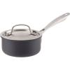 imageCuisinart GG1914 GreenGourmet HardAnodized Nonstick 1Quart Saucepan with Cover BlackStainless1 Quarts