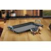 imageCuisinart GG3330H 55Quart Saute Pan with Helper Handle and Cover GreenGourmet Black215 x 107 x 32