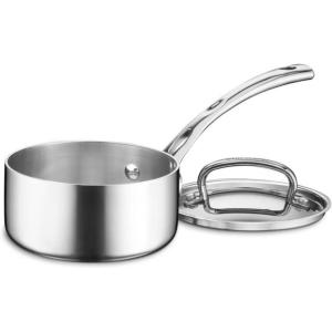 imageCuisinart French Classic TriPly Stainless 2Quart Saucepot with CoverSaucepan wCover