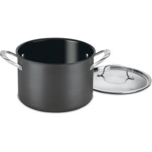 imageCuisinart GreenGourmet HardAnodized Nonstick 8Quart Stock Pot with CoverStock Pot