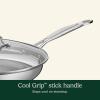 imageCuisinart 12 Inch Skillet with Glass Cover Chefs Classic Collection 72230G