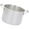 imageCuisinart 12Quart Stockpot wLid Chefs Classic Collection Silver 76626AP18Quart