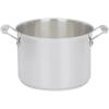imageCuisinart 12Quart Stockpot wLid Chefs Classic Collection Silver 76626AP18Quart