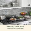 imageCuisinart 17Piece Cookware Set Chefs Classic Steel Collection 7717N