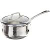 imageCuisinart 41918P 2Quart Pour Saucepan with Cover Contour Cookware Stainless SteelStainless Steel