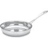 imageCuisinart 42230H Contour Stainless 12Inch Open Skillet with Helper Handle SilverSilver