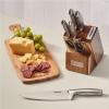 imageCuisinart 7 Pc Stainless Steel Essentials Cutlery Block Set with Built in Sharpener